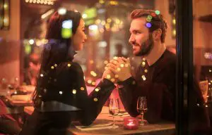 пара ресторан свидание