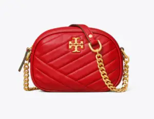 Tory Burch KIRA CHEVRON MAŁA TORBA NA KAMERĘ