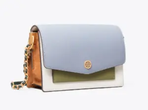 Tory Burch ROBINSON COLOR-BLOCK MINI SHOULDER BAG