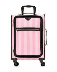 Victoria's Secret Signature Stripes Rolling Luggage